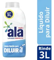Comprar Jabón Líquido Ala Para Diluir 500ml Rinde 3l Para Ropa