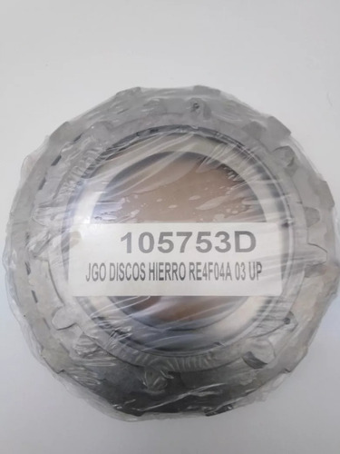 Juego De Discos Hierro Caja Automática Re4f04b Nissan Murano