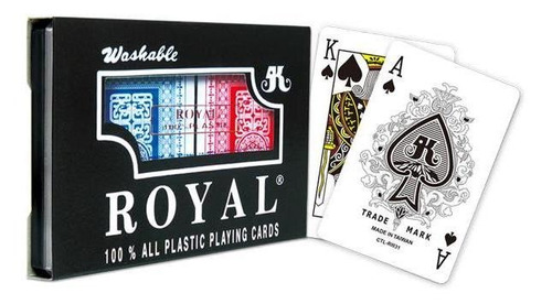 Cartas De Poker Royal En Pvc La Original 