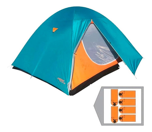 Carpa Para Camping - Spinit Camper 6 Personas