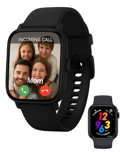 Smartwatch Reloj Inteligente Compatible Con iPhone Y Android