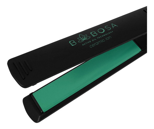 Chapinha/prancha De Cabelo Gama Italy Elegance Babosa Cerami Preto/verde