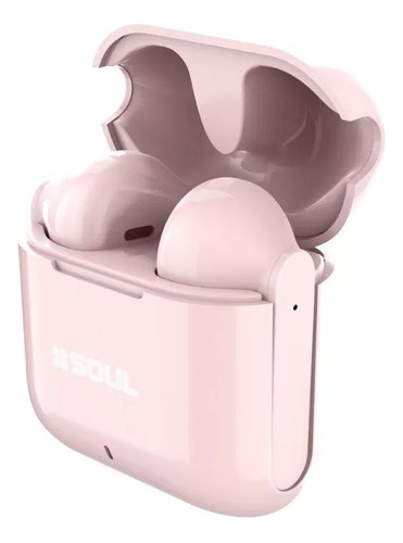 Auriculares Inalambricos Soul Tws 300 Bluetooth C/ Mic Rosa