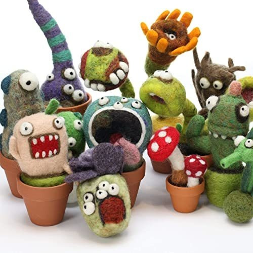 Woolbuddy Aguja De Fieltro Cactus Equipo Haz 4 Plus Cactus, 