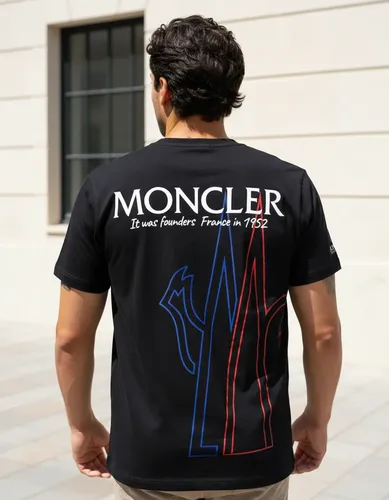 Camiseta Básica Moncler | MercadoLivre