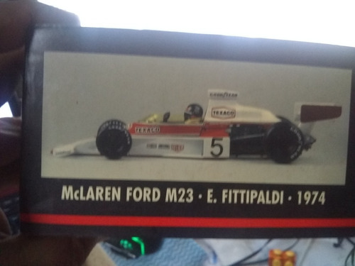 Miniatura Mclaren M23 Emerson Fittipaldi F1 Minichamps 1:18