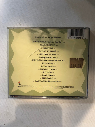 Sergio Mendes - Brasileiro (cd Digipack, Elektra) Estandar (Usado)