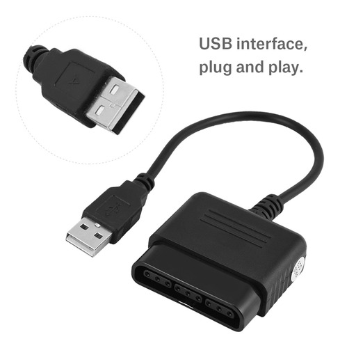 Adaptador Y Controlador Usb Sony Playstation 1/2 Ps1/ps2 A