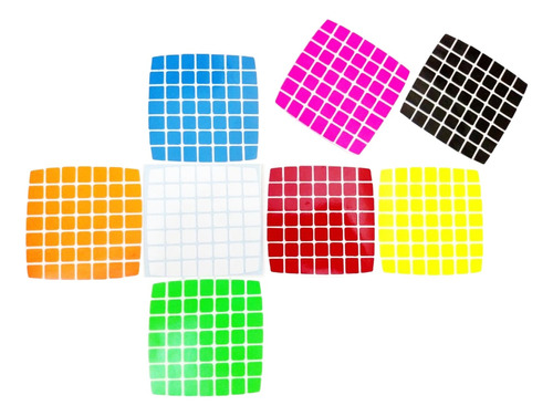 Cubo Rubik 7x7 Fluorescentes O Fibra De Carbono Yj  O Aosu