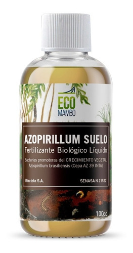 Azopirillum Suelo Control Plagas 100cc Ecomambo