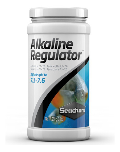 Alkaline Regulator 250 Gr Seachem Alcalino Regula Ph Acuario
