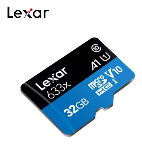 Dois Micro Sd 32gb Lexar Adaptador Sd Lsdmi32gabap633n 95 Mb