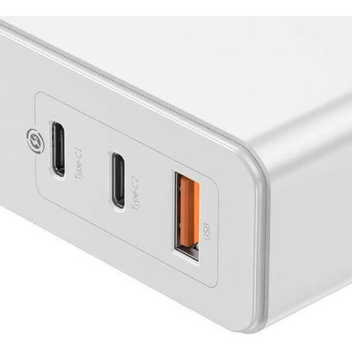 Cargador de pared triple USB-C USB Baseus de 120 W con doble puerto