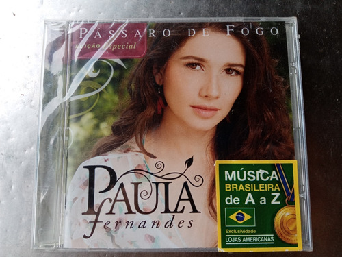 Cd Paula Fernandes - Pássaro De Fogo Edição Especial