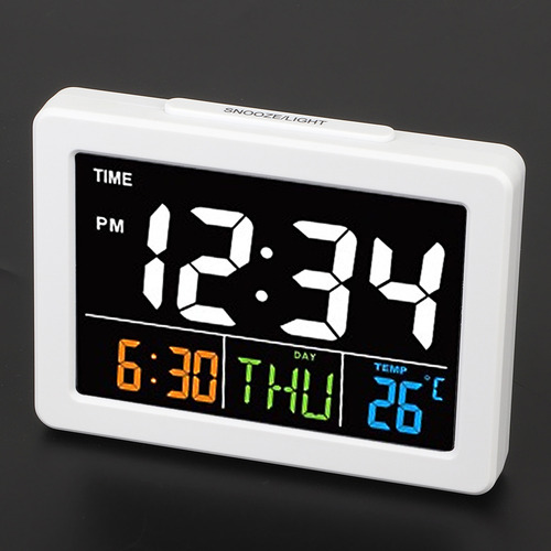 Descuento. Aplicable A: Reloj Despertador Sencillo De