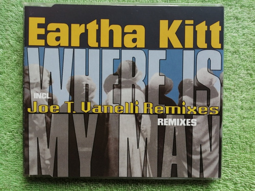 Eam Cd Maxi Single Eartha Kitt Where Is My Man? Remixes 2000