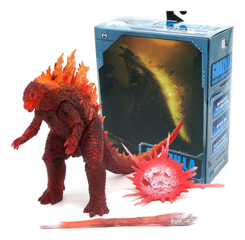 Burning Godzilla King Of Monster Acción Figura Model Juguete
