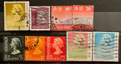 Hong Kong - Lote De 9 Sellos - Temas Varios  P726