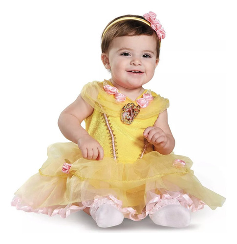 Disfraz Para Bebé Princesa Bella Disney 