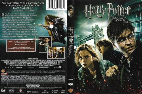Harry Potter Y Las Reliquias De La Muerte Parte 1 Dvd