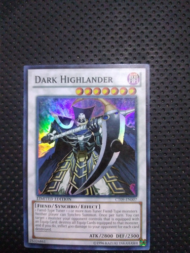 Carta Yugioh Dark Highlander 