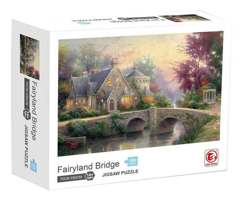 Rompecabezas Puzzle 1000 Piezas Pais Hadas Fairyland Bridge