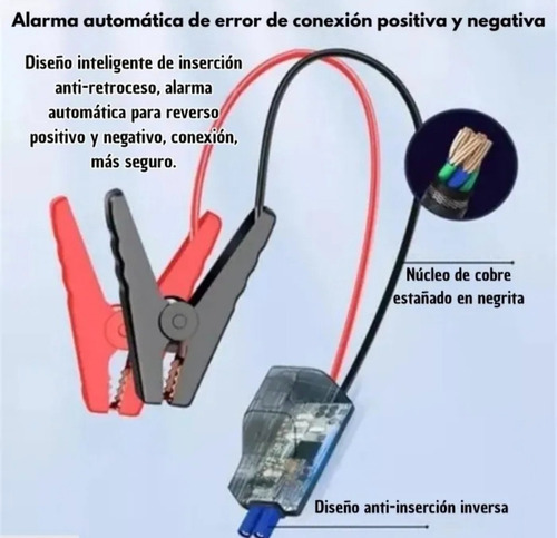 Arrancador Portátil De Auto Y Moto / Cargador Carga Rápida