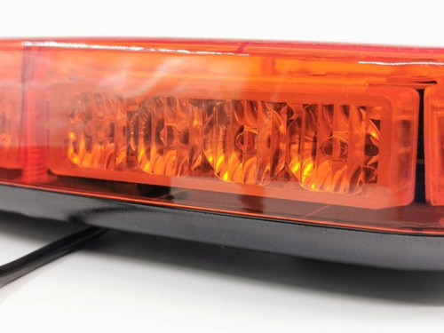 Imagen 6 de 10 de Torreta Led Ambar Grua Ambulancia Maquina Camion Tracto