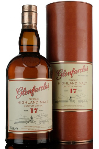 Whisky Single Malt Glenfarclas 17 Años 700ml Origen Escocia.