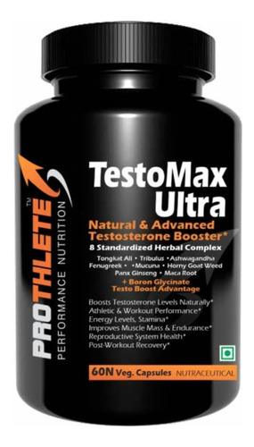 Testomax Ultra Potenciador De Testosterona Con Tongkat Ali 