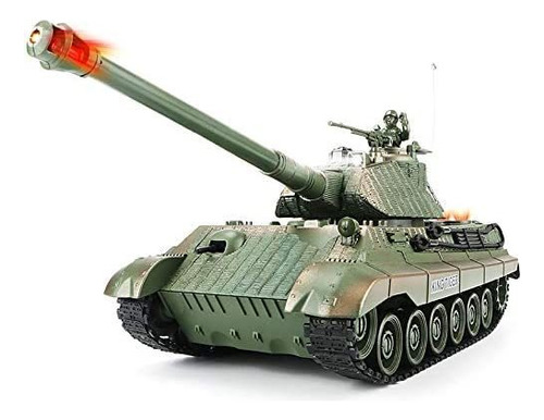   Del Rc Aleman King Tiger Tanque Pesado De Vehiculos M...