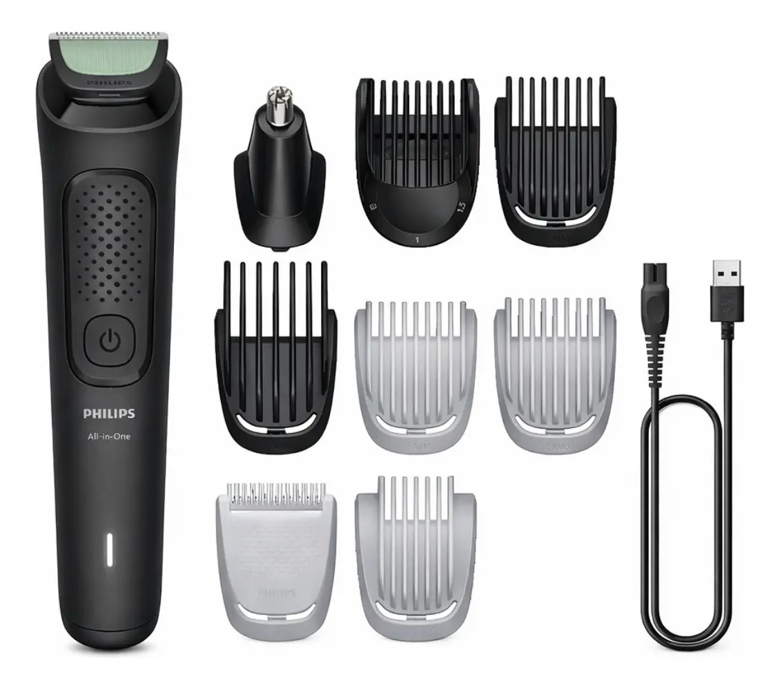 Aparador De Pelos Philips Multigroom 9 Em 1 Mg3927/15 Bivolt