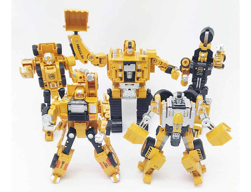 Transformer Vehiculos De Construcción De Metal