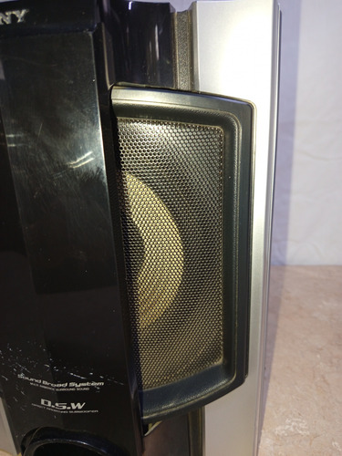 Módular Subwoofer Sony Genezi Gnx88 16 Ohms Funciona Al 100 Negro 150 W (Usado)