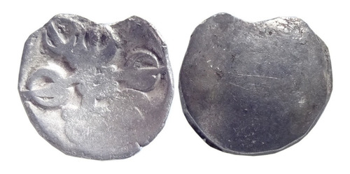 Imagen 1 de 3 de Moneda India Gandhara Janapada (600 - 300 A C.) L152