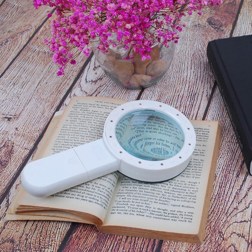 Magnification 30x Round Lens Magnifier Handheld For .