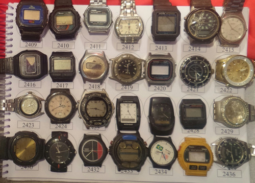 Lote 9 Sucatas Casio E Outros- Máquina Do Tempo (Usado)
