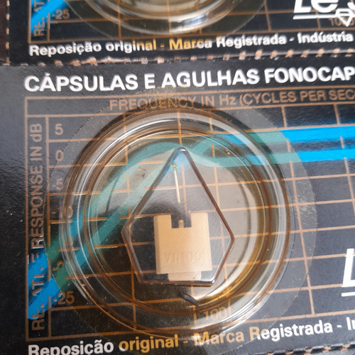 Imagem 2 de 6 de Agulha Toca Discos Vn 100s Le Son Antiga Lacrada 3 Unidades