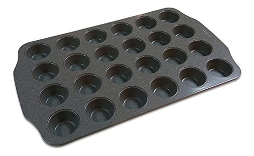 Casaware Mini Muffin Pan 24 Cup Recubierto De Ceramica Nons