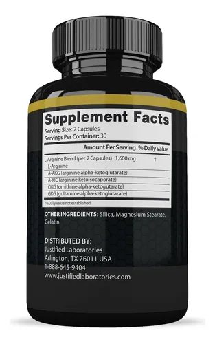 Vigor Now Max 1600mg Fórmula De Salud Para Hombres 60 Cápsul