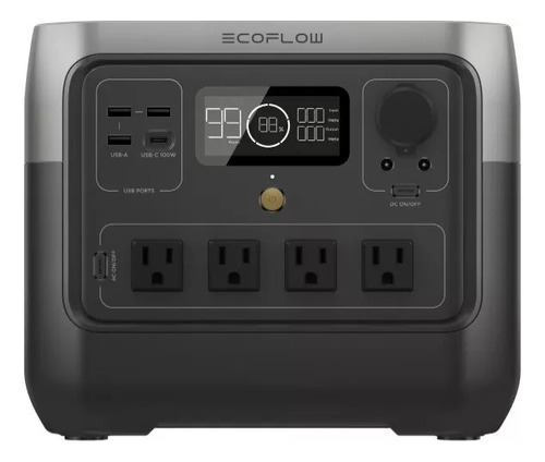 Ecoflow River 2 Pro - Potencia: 800 W / Autonomía: 768wh