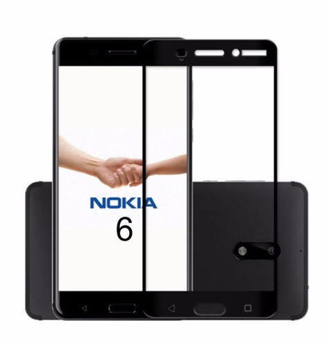 Mica Vidrio Templado Protector Cubre Toda Pantalla Nokia 6