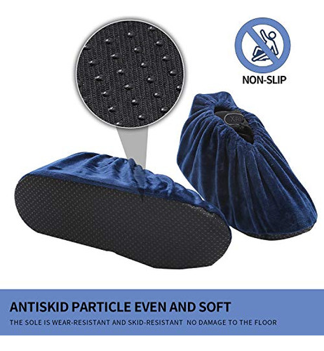 5 Pares Cubrezapatos Antideslizantes ReutilizablespuLG