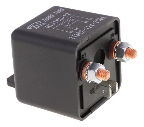 Interruptor De Relé On Off De 4 Pins Dc 12v 200a Para .