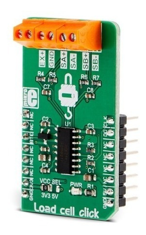 Imagen 3 de 4 de Módulo De Carga - Load Cell Click Mikroe