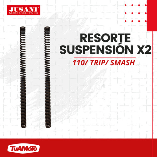 Resorte Suspensión 110/ Guerrero Trip/ Gilera Smash Jusani