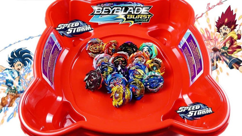 Imagem 9 de 11 de Arena Beystadium Beyblade Lançador Riptide Blast Set Hasbro