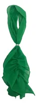 Comprar Lenço Echarpe  Feminino Verde Bandeira Franzido Para Eventos Verde Bandeira Liso Franzino 120x20
