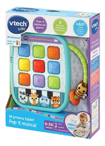 Mi Primera Tablet Pop It Musical Vtech