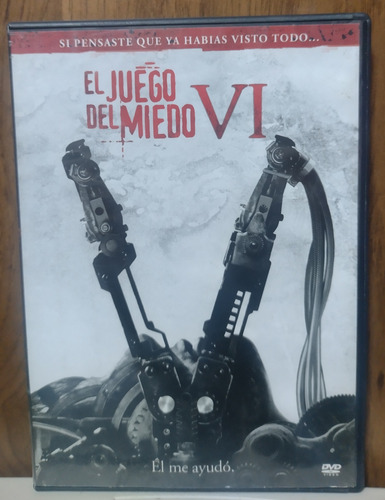 Saw Juego Del Miedo 2, 3, 4, 5, 8 Blu Ray - 6 Dvd Películas (Usado)